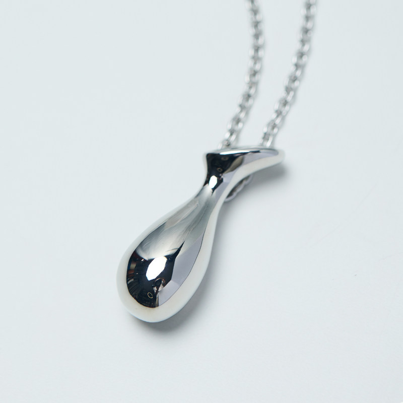 韩版ins风穿搭饰品女平安净水瓶吊坠项链轻奢叠戴银色长款毛衣链