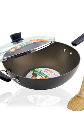 苏泊尔臻晶不粘少油烟健康炒锅PC30Y4/PC32Y4电磁炉通用包邮