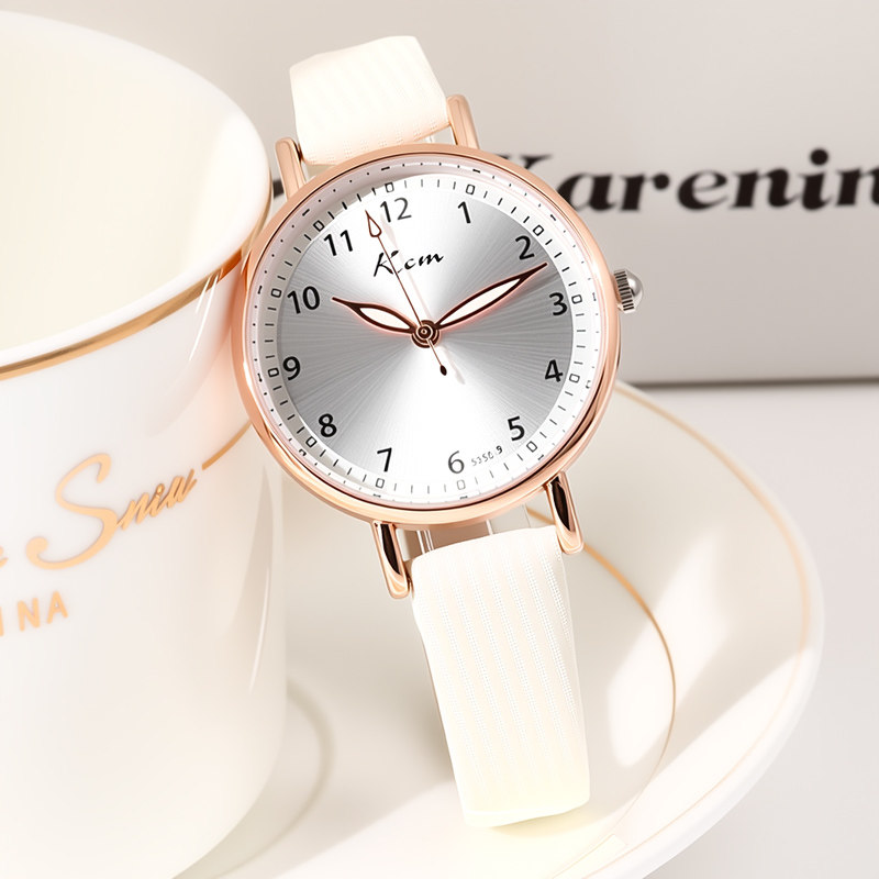 手表女款学生初高中简约文艺森系复古ins小众设计高颜值小巧女表