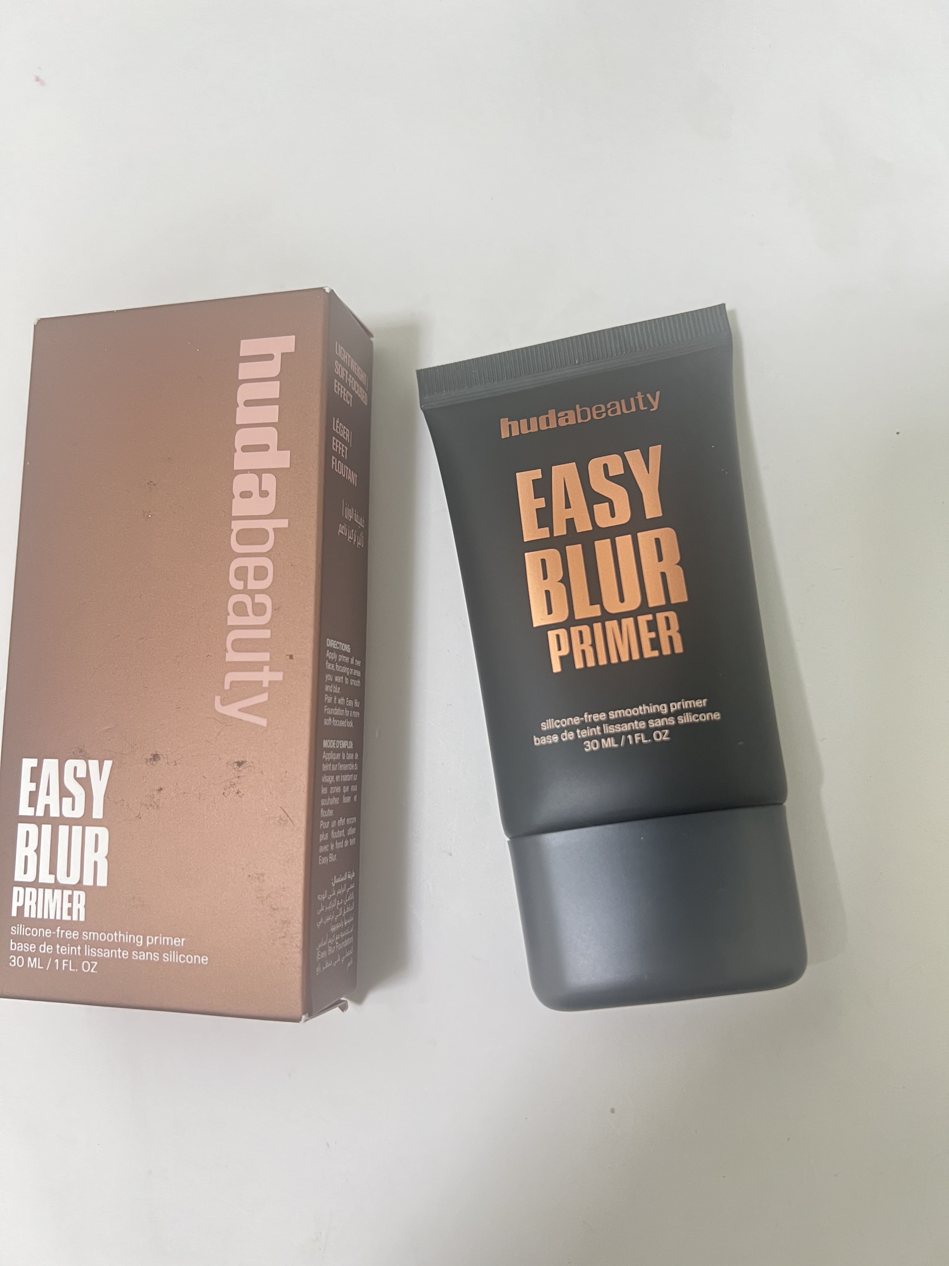 Hudson beauty新款Easy Blur无硅平滑毛孔妆前乳30ml