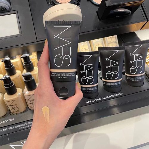 NARS瞬效裸肌隔离遮瑕防护三合一有色面霜素颜霜50ml SPF30