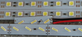 嵌入墙壁装饰灯 12V装饰线条灯 4.125厘米灯条 数量大长度可定制