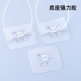 免打孔水管卡扣固定器管卡洗衣机排水管燃气管道卡箍夹管夹线卡子