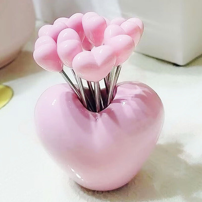 儿童水果叉不伤嘴锈钢子
