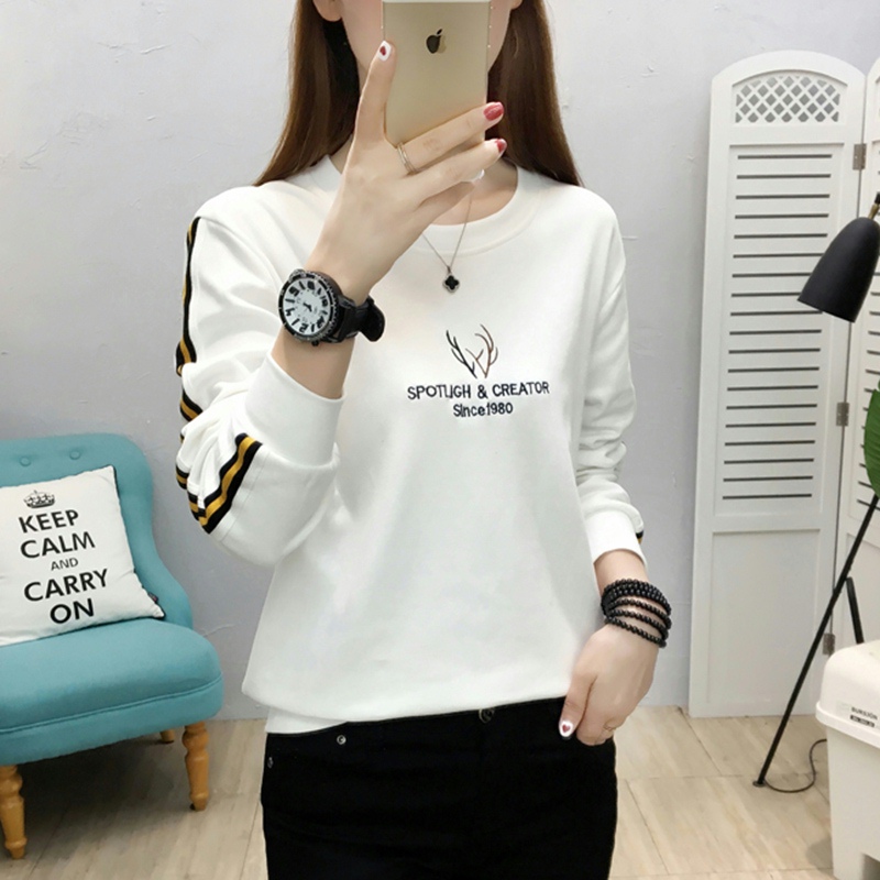 时尚减龄百搭卫衣女上衣外套