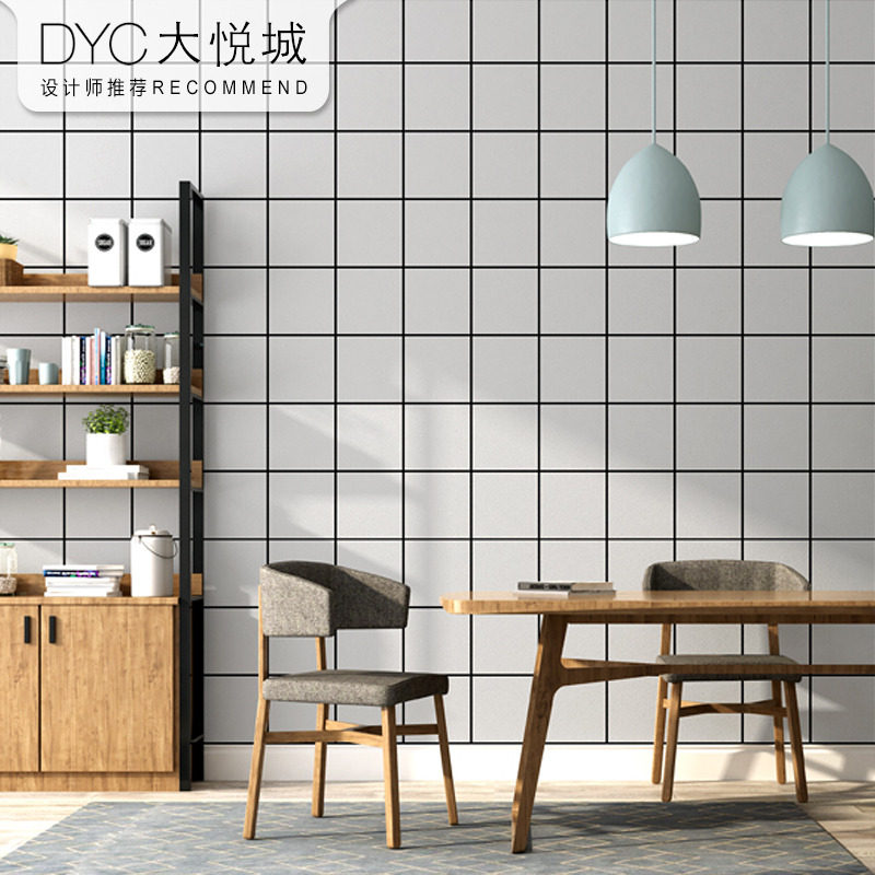 墙纸水泥灰色系北欧高级灰浅灰色现代简约服装店专用高档女装壁纸