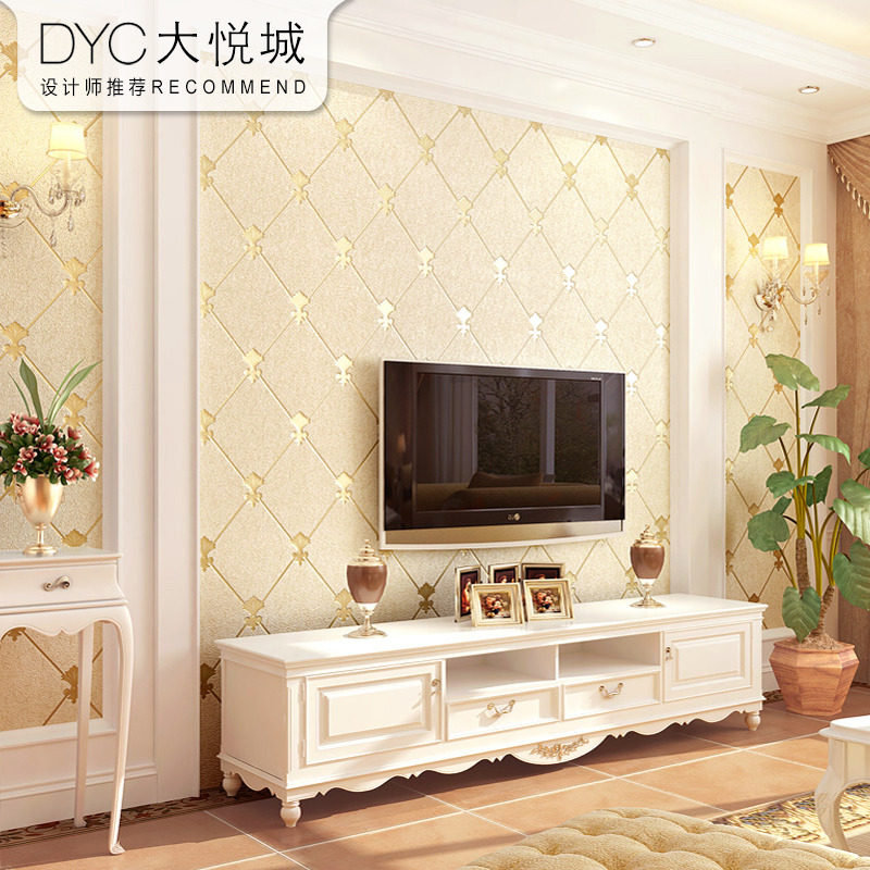 宾馆背景墙壁纸特价清仓处理