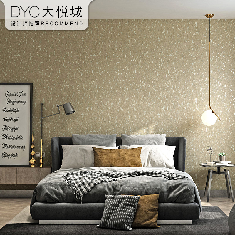 加厚仿硅藻泥墙纸纯色素色无纺布客厅卧室2025新款高级感背景壁纸