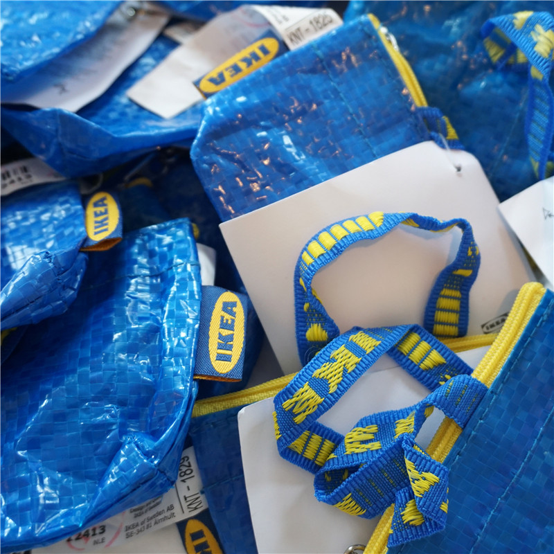 By the way lovely practical IKEA mini Shopping bag Pendantin the 3C Digital Accessories, Cell Phone Accessories , Phone Accessories , Mobile phone pendant/Mobile phone chain  category - from Buy2taobao.com to provide professional Taobao agent buy service