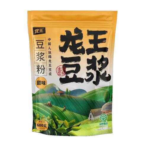龙王豆浆粉600g含糖20小包包邮