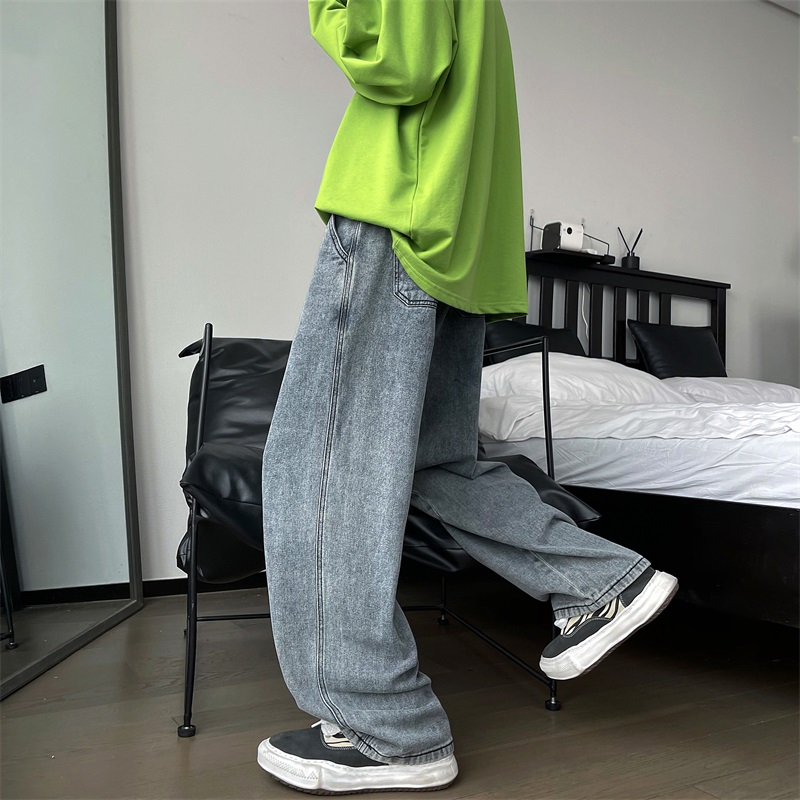 方少男装秋季休闲阔腿insins港风