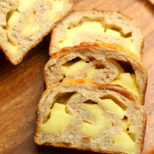 硬质红全麦芝士多多吐司海街茶点