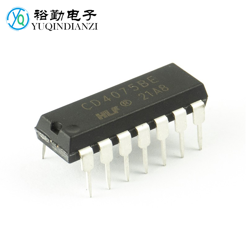 直插CD4075二进制串行计数器