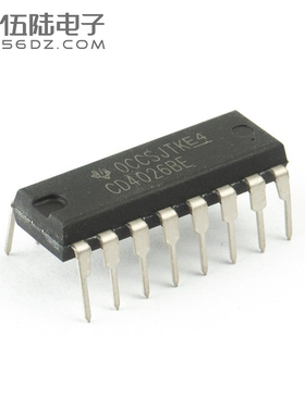 直插 CD4026BE DIP-16 逻辑芯片 十进制计数/分频器