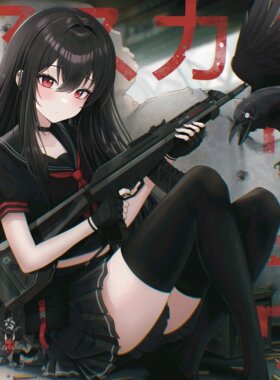 Gamesense Asuka AIM lab二次元可爱钢化玻璃鼠标垫女生FPS专用大