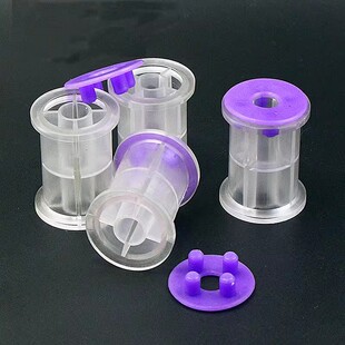 缠线空线轴 带盖扣空线轴 ABS注塑线轴 飞蝇钩绑制线缠绕空线轴