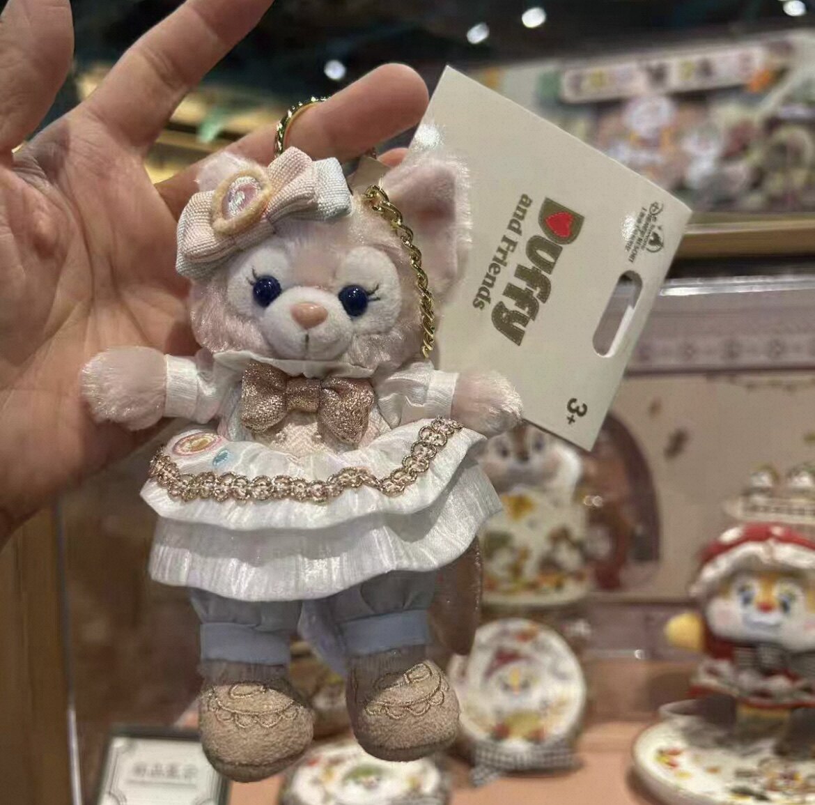 星黛露挂件懒懒玲娜贝儿纯手工挂件饼饼可琦安毛绒包挂饰挂件公仔