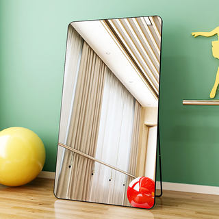 舞蹈室镜子跳舞练舞家用健身挂墙贴墙拍照全身镜穿衣落地镜大尺寸