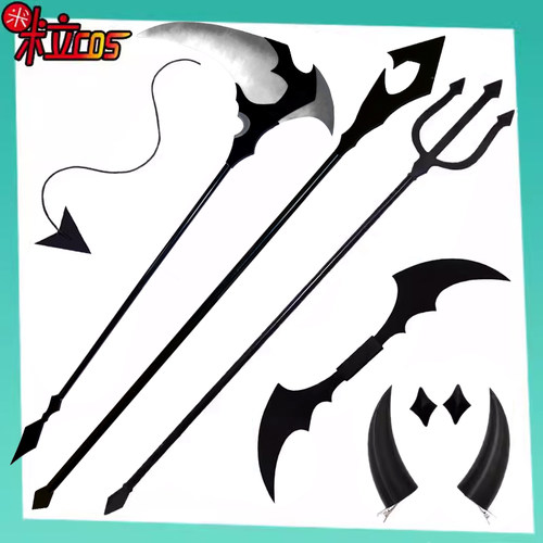 初音cos小浣熊联动MIKU恶魔武器