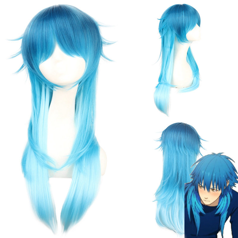 cos假发 DRAMAtical DMMD Murder濑良垣苍叶三色渐变长发_虎窝淘