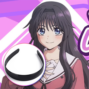 熏香花朵凛然绽放和栗薰子COS发箍头饰配件道具女主同款假发