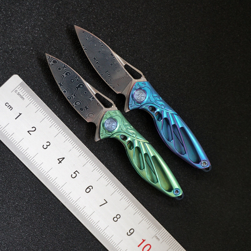 rikeknife蜂鸟迷你大马小折刀