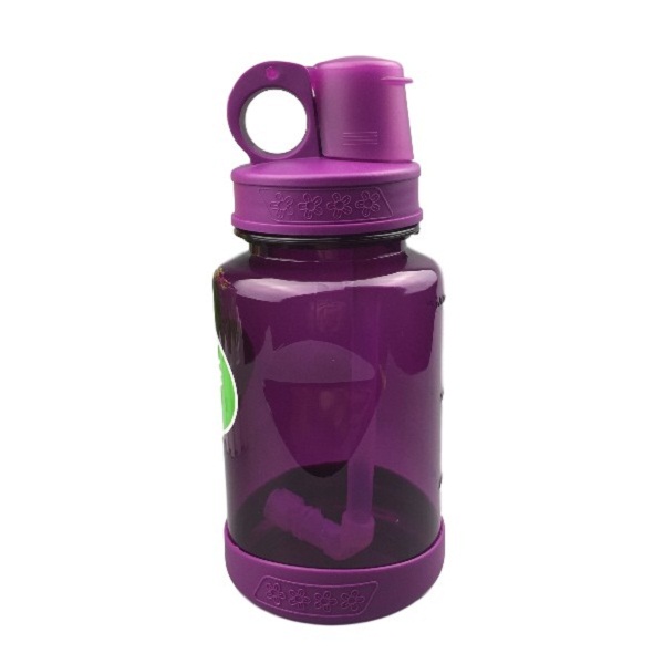 台湾贺宝芙水杯 屁桃杯 太空杯 吸管杯 紫色杯身 600毫升新品新色