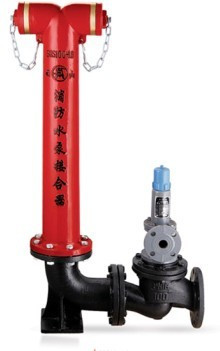 冠亚牌地上式消防水泵接合器 水泵接合器 接合器DN100 DN150