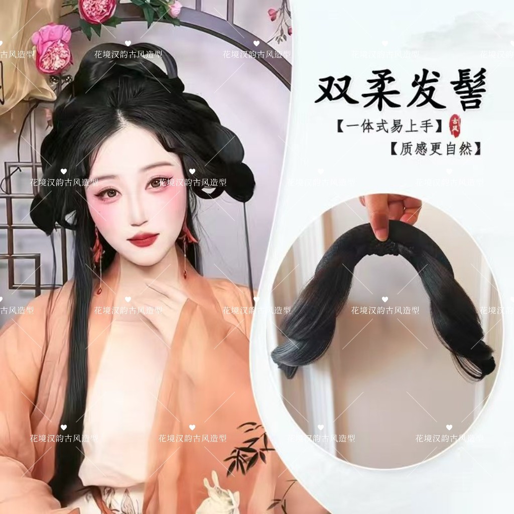 古风汉服可变形基础支撑造型发棍花神连翘蝴蝶飞娥发型支撑架子