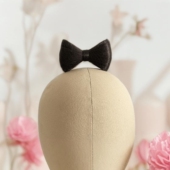 8厘米小号蝴蝶结发夹假发丸子头新中式 秀禾新娘发饰蝴蝶结女发髻