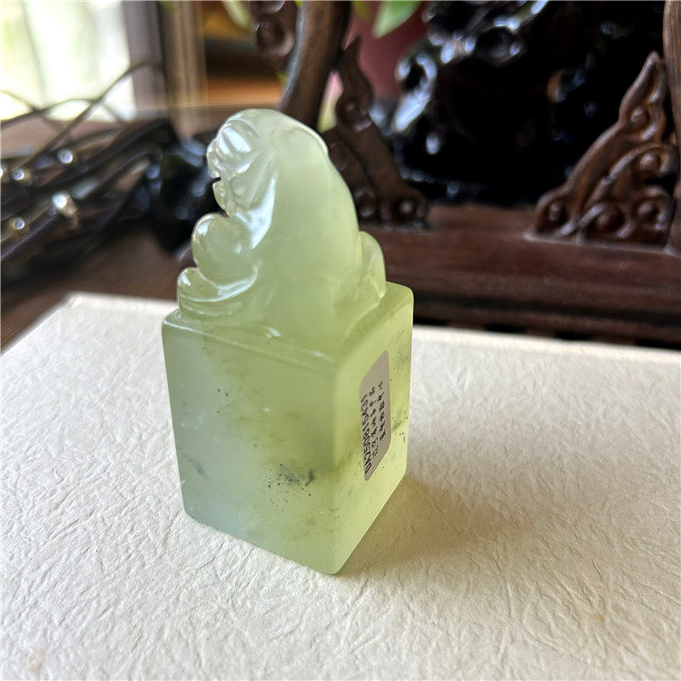 天然玉石印章岫玉印章原物拍绘画书法篆刻正品岫岩玉方章玉石章料
