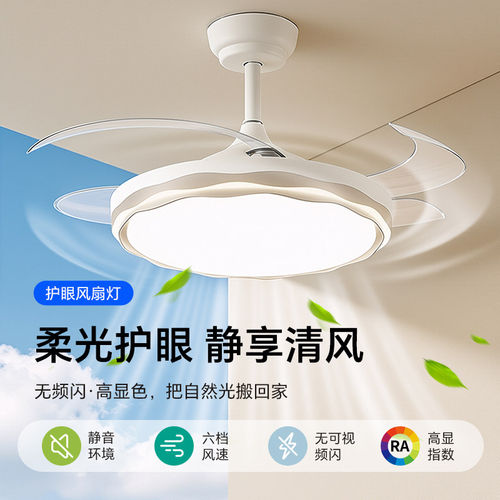 新款家用客厅餐厅吊扇灯卧室电扇