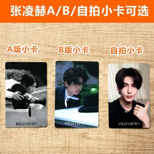 无杂志2025年5月 自拍小卡C 芭莎男士 官方小卡 张凌赫芭莎男士 计入销量 现货 张凌赫官方摄影小卡AB