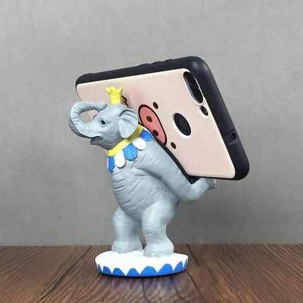 创意大象手机支架可爱桌面支撑架平板ipad通用卡通个性女生小礼物