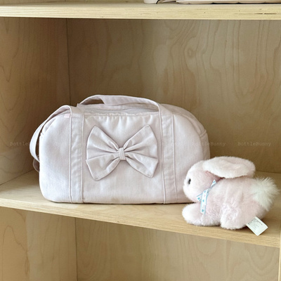 BottleBunny*粉色波点单肩包