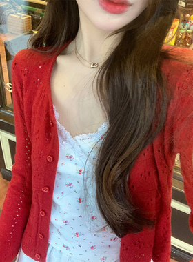 Adan 碎花吊带背心bm风宽松显瘦百搭韩版纯欲蕾丝短款无袖上衣女