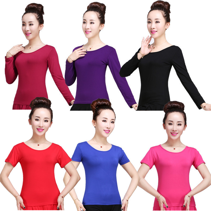 莫代尔广场舞练功服拉丁舞服成人