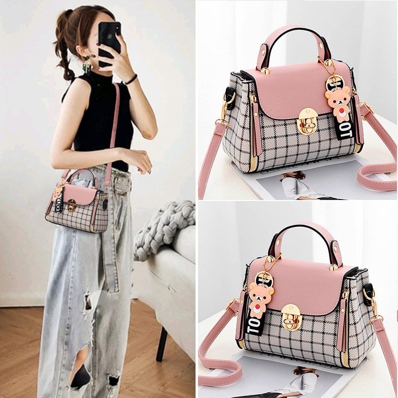 手提包女士包包女2020新款潮网红百搭单肩斜挎包ins洋气时尚小包