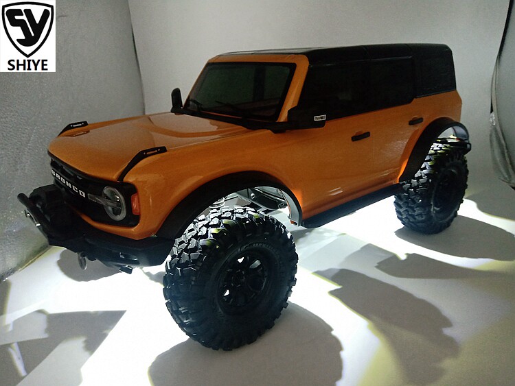 TRAXXAS TRX4 BRONCO FORD LIMA에 적합한 스톤 리프 휠 아치 라이트 휠 브로우 라이트 섀시 라이트