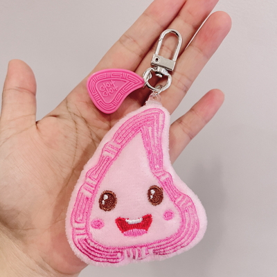 原创红桃粿毛绒公仔潮汕特色文化纪念品旅游手信书包挂件钥匙扣