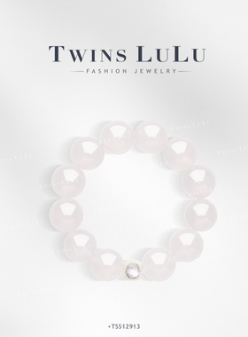 TWINS LULU气质简约百搭高级感珠珠白色手链TSS12913