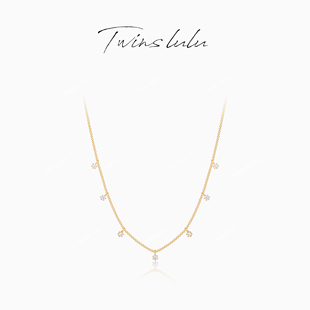 TWINS LULU百搭简约氛围感流苏项链TSJ7995
