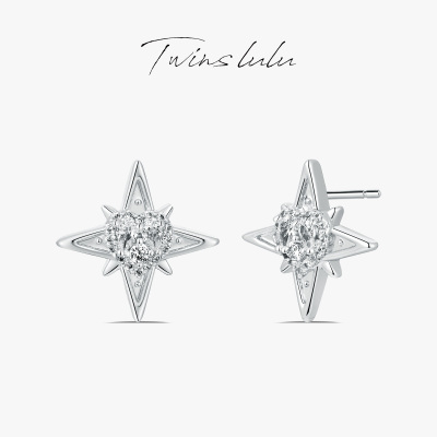 TWINSLULU星芒耳环闪亮吸睛