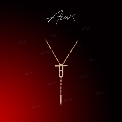 TWINSLULU猪鼻子项链锁骨链