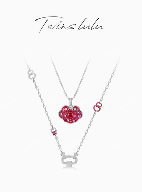TWINS LULU时尚轻奢风AB色项链TSJ7752
