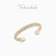 TWINS LULU穗穗平安高级感小众首饰纽纹麦穗手镯TSS8052