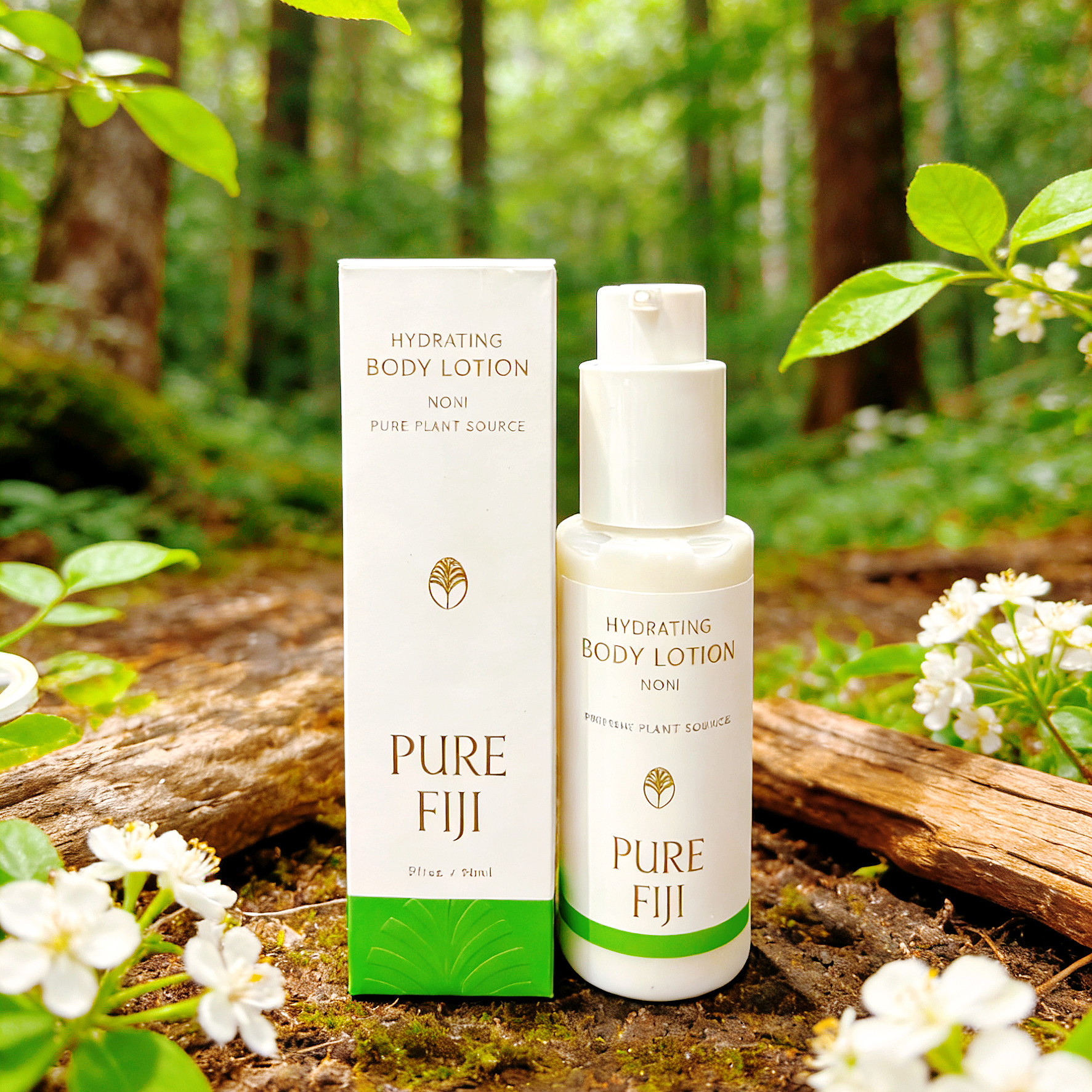 日期新 斐济身体乳液pure fiji原装进口保湿香体持久留香椰子90ml