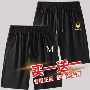 男潮牌百搭网红ins沙滩裤 夏季 男宽松直筒五分裤 运动休闲短裤 薄款