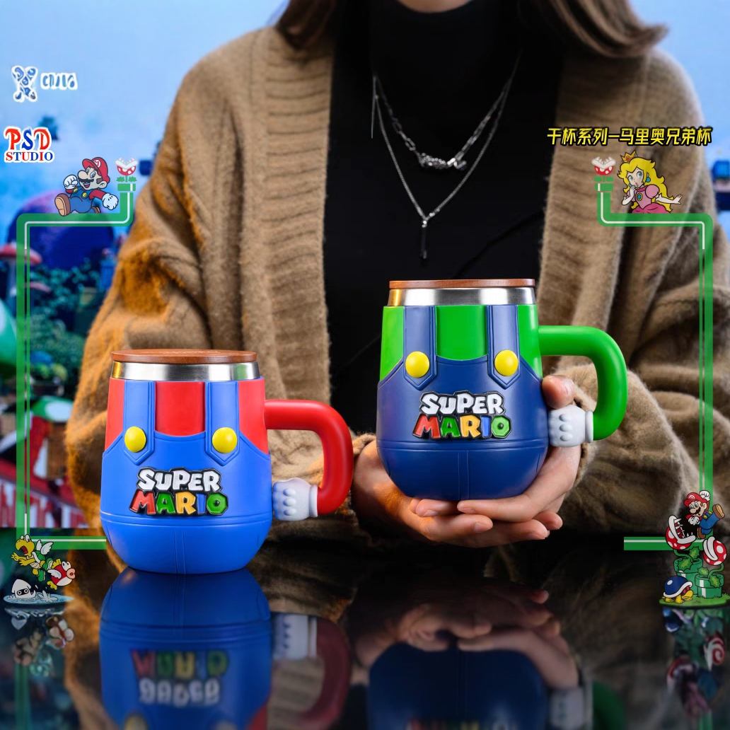 【TOY4U】现货 PSD STUDIO 干杯系列水管工兄弟杯 GK手办摆件礼物