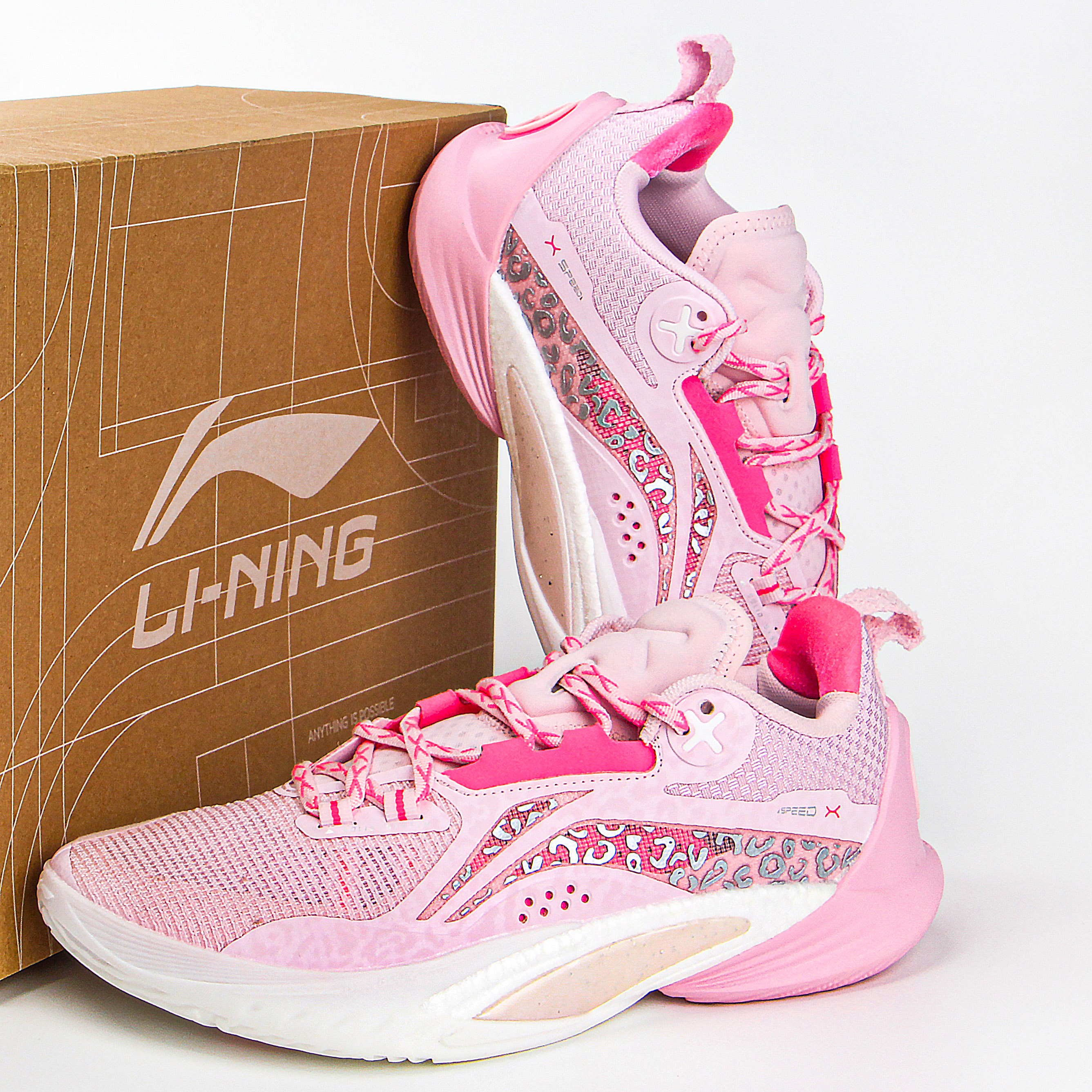 李宁篮球鞋男闪击10轻量回弹实战篮球比赛鞋ABAT085